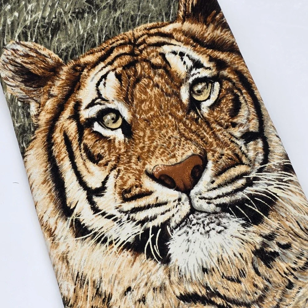 Endangered Species Tie Siberian Tiger Silk‎ 59.5